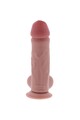GET REAL Deluxe Realistic Dildo with Testicles Extra Thick 23 cm