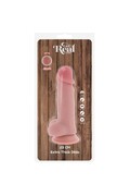 GET REAL Pene Realistico Deluxe con Testicoli Extra Spesso 23 cm
