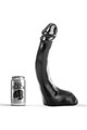 ALL BLACK Dildo nero 29 cm per fisting