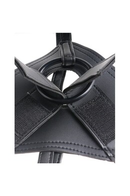 KING COCK - Harness with Realistic Brown Penis 20.3 cm