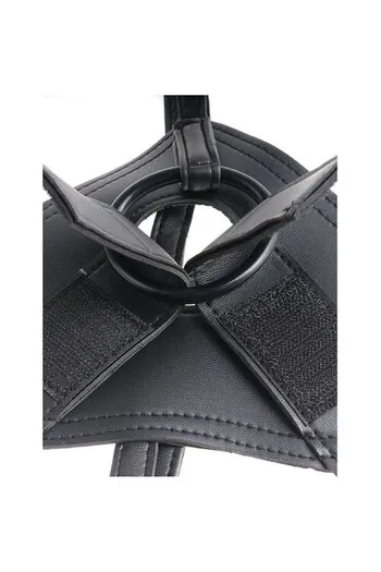 KING COCK - Harness with Realistic Brown Penis 20.3 cm