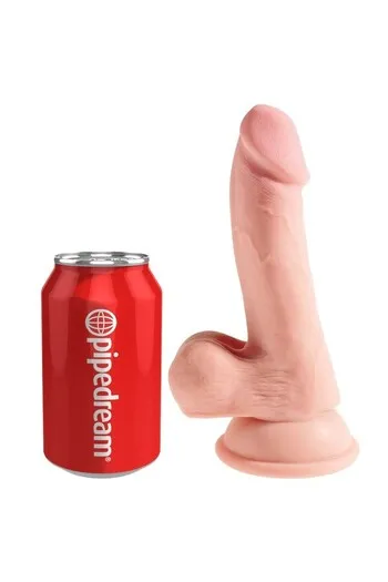 KING COCK Dildo Tripla Densità 14 cm