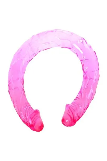 BAILE - Dildo Doppio Rosa 44.5 cm