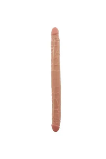 GET REAL - Dildo Doppio 40 cm Effetto Pelle