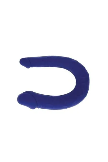 GET REAL Realistic Mini Double Dildo Blue