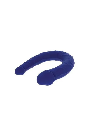 GET REAL Realistic Mini Double Dildo Blue