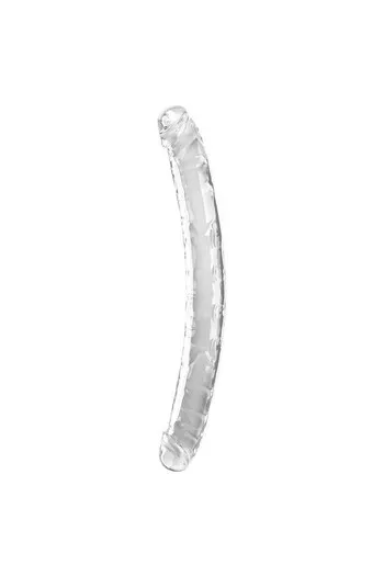 KING COCK Double Trouble Double Dildo 46 cm Clear