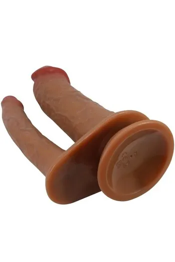 PRETTY LOVE HULBERT Dildo Doppio Realistico con Vibrazione Colore Carne