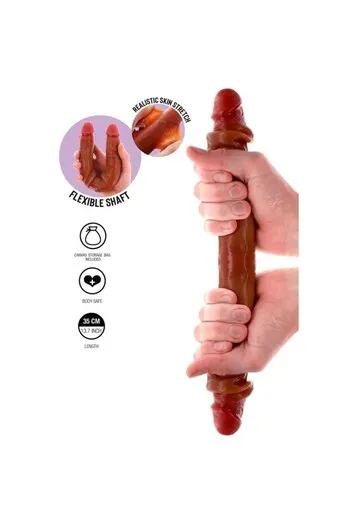 Dildo Doppio Get Real Skin di ToyJoy - Realismo Ineguagliabile | 35 cm