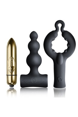 4US Couples Vibrator and Bubbles for Anal Play