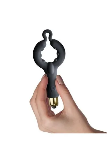 Vibratore per Coppie 4US e Bubbles per Gioco Anal