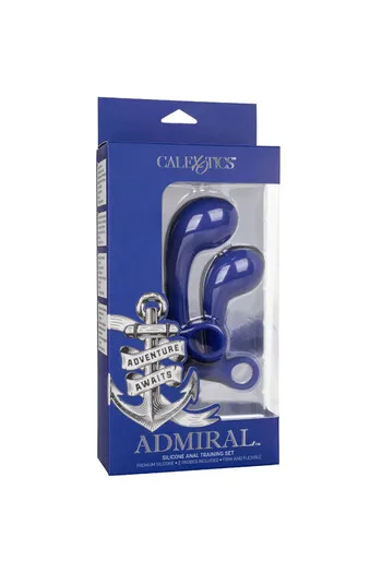 Set Allenamento Anale Admiral in Silicone - CalExotics | Giocattoli Adulti Premium