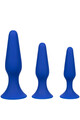 Admiral Anal Training Kit - 3 Premium Silicone Probes for Gradual Pleasure