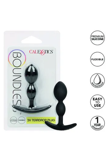 Boundless 2X Teardrop-Shaped Butt Plug | CalExotics | Premium Adult Toys
