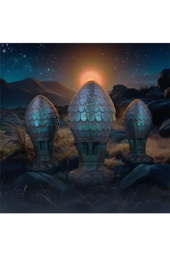 Plug anale Vrakos: design mitologico e piacere sicuro