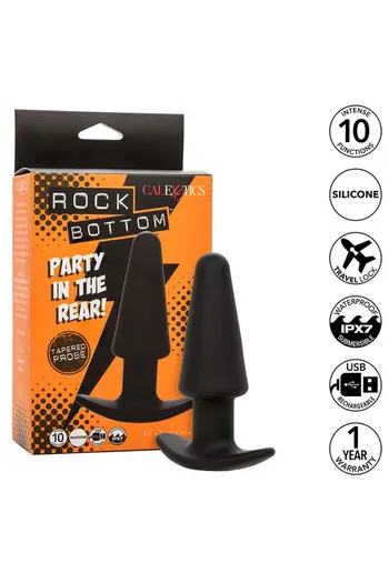 Rock Bottom Tapered Probe: Tapered Probe for Deep and Satisfying Intimate Pleasure
