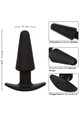Rock Bottom Tapered Probe: Tapered Probe for Deep and Satisfying Intimate Pleasure