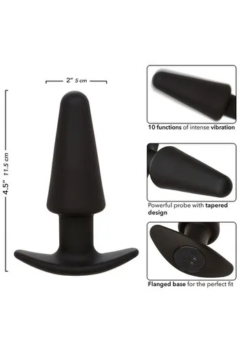 Rock Bottom Tapered Probe: Tapered Probe for Deep and Satisfying Intimate Pleasure