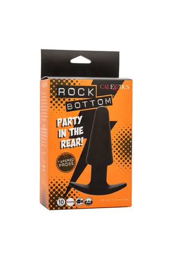 Rock Bottom Tapered Probe: Tapered Probe for Deep and Satisfying Intimate Pleasure