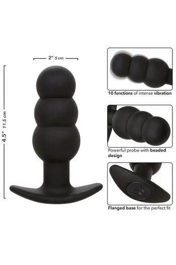 Rock Bottom Beaded Probe: Deep Stimulation & Intense Pleasure