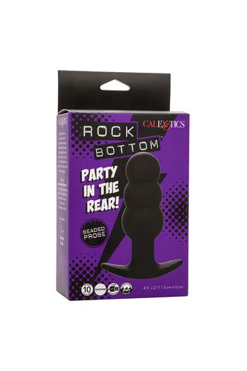 Rock Bottom Beaded Probe: Deep Stimulation & Intense Pleasure