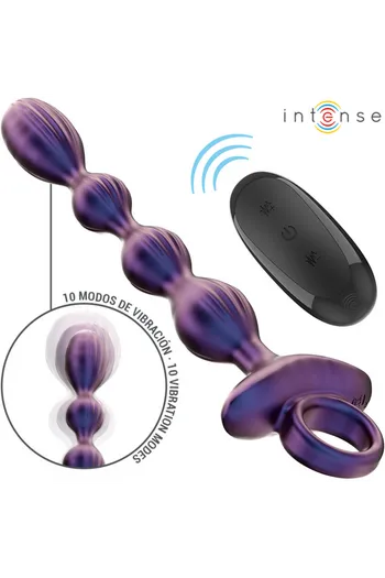 JACKIE by INTENSE: Vibrating Anal Plug for Maximum Pleasure | 10 Modes