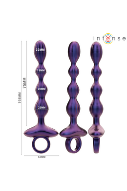 JACKIE by INTENSE: Vibrating Anal Plug for Maximum Pleasure | 10 Modes