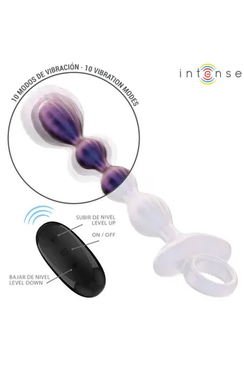 JACKIE by INTENSE: Vibrating Anal Plug for Maximum Pleasure | 10 Modes