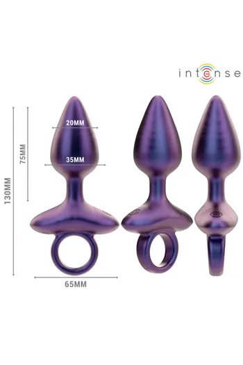 MICHAEL Vibrating Anal Plug by INTENSE - 10 Vibration Modes, Remote Control, Rechargeable