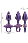 Plug Anale Vibrante MICHAEL di INTENSE - 10 Modalità, Controllo Remoto, Ricaricabile