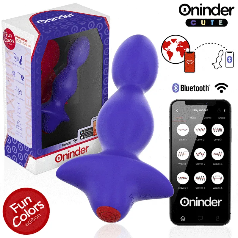 Vibratore Anale ONINDER CUTE - Potenza e Comfort Totale