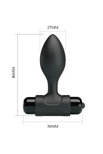 Plug Anale Prettylove BI-040077 - Vibrazione 10 Funzioni | Giocattolo Sensuale