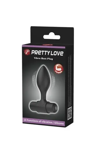 Plug Anale Prettylove BI-040077 - Vibrazione 10 Funzioni | Giocattolo Sensuale