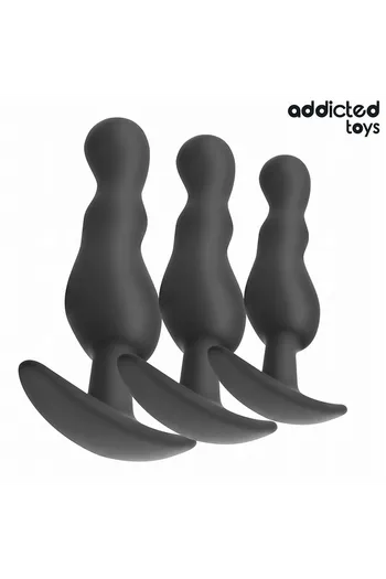 Set di Plug Anali Addicted Toys - 3 Misure per Esperienze Graduali e Sicure