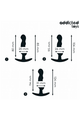 Set di Plug Anali Addicted Toys - 3 Misure per Esperienze Graduali e Sicure