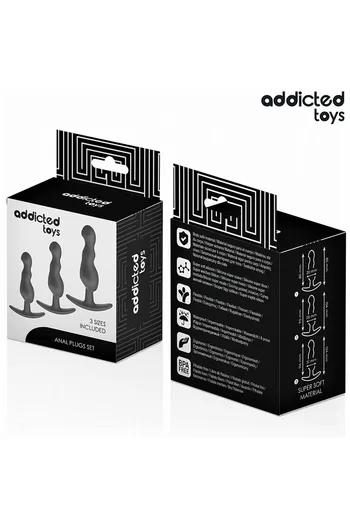 Addicted Toys Anal Plug Set - 3 Sizes for Gradual & Safe Exploration