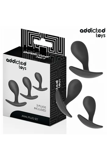 Set di 3 Plugs Anali in Silicone Medico - Adattamento Graduale per Tutti i Livelli