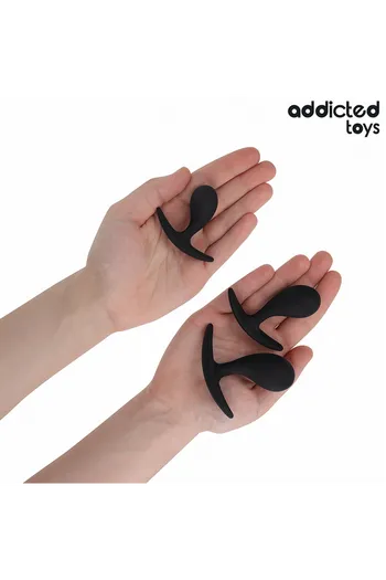 Set di 3 Plugs Anali in Silicone Medico - Adattamento Graduale per Tutti i Livelli