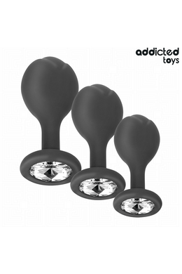 Addicted Toys Spherical Anal Plugs Set - Progressive Stimulation and Safety
