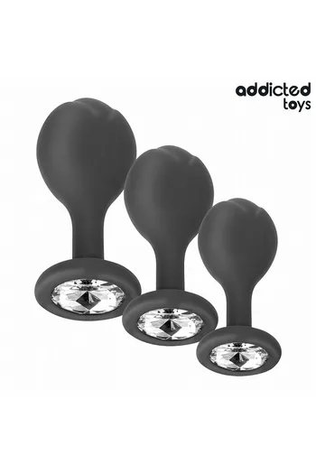 Addicted Toys Spherical Anal Plugs Set - Progressive Stimulation and Safety
