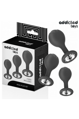 Addicted Toys Spherical Anal Plugs Set - Progressive Stimulation and Safety