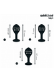 Set di Plug Anali Sferici Addicted Toys - Stimolazione Progressiva e Sicura