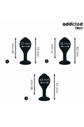 Set di Plug Anali Sferici Addicted Toys - Stimolazione Progressiva e Sicura