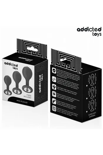 Set di Plug Anali Sferici Addicted Toys - Stimolazione Progressiva e Sicura