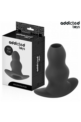 Addicted Toys Hollow Anal Plug: Deep and Stimulating Experience