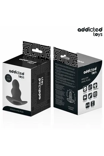 Addicted Toys Hollow Anal Plug: Deep and Unique Anal Stimulation Experience