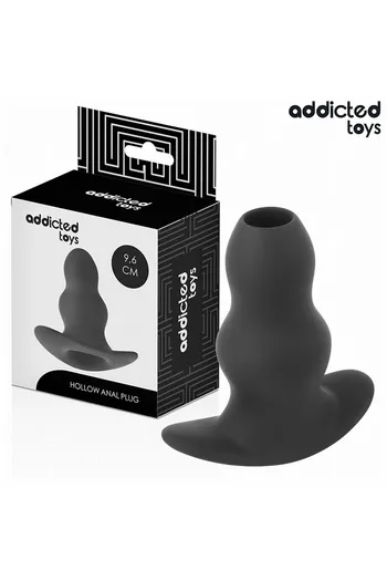 Addicted Toys Hollow Anal Plug: Intense, Controlled Expansion Experience