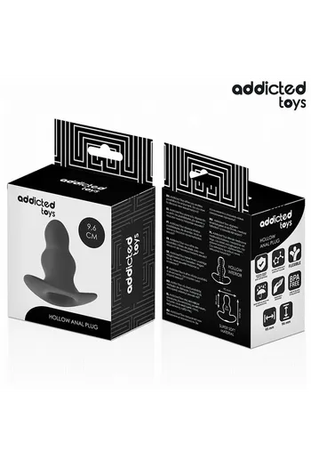 Addicted Toys Hollow Anal Plug: Intense, Controlled Expansion Experience