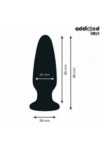 Plug Anale con Gioiello Talla S Addicted Toys - Eleganza e Piacere