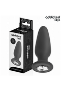 Large Size Anal Plug with Jewel by Addicted Toys | Intense and Safe Experience